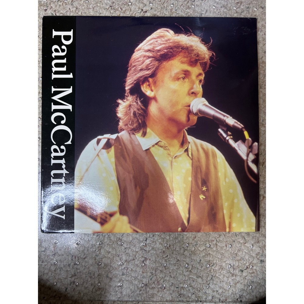 Paul McCartney Press Conferences Rome & London 1989 White Vinyl Record